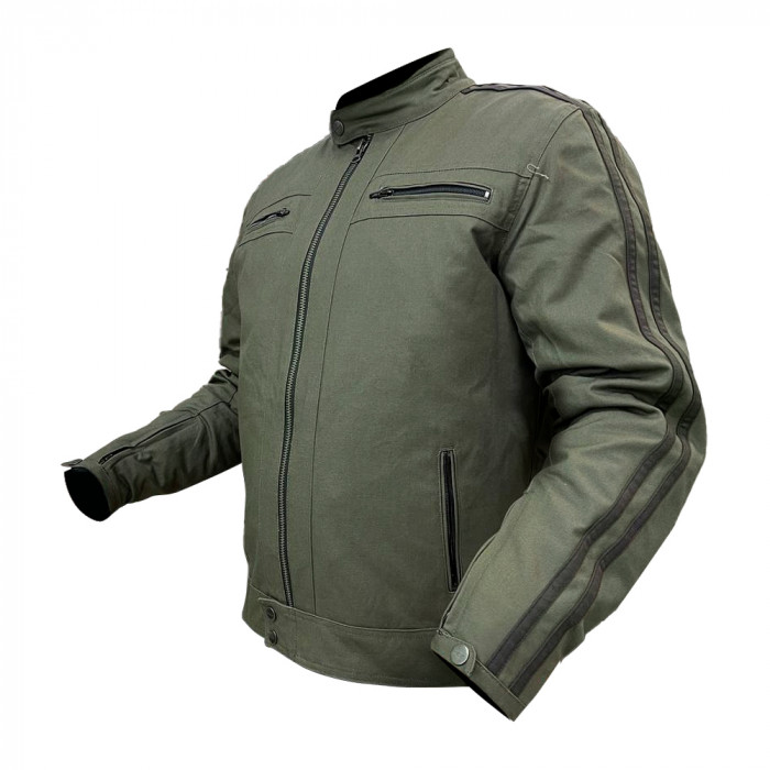 Мотокуртка мужская MCP STREET, оливковый, размер 2XL