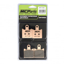 Тормозные колодки MCP аналог FA417/4HH (SINTERED)