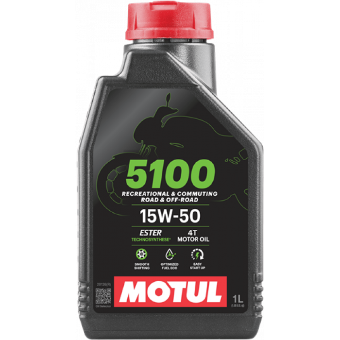 Моторное масло MOTUL 5100 4T 15W50 12X1л