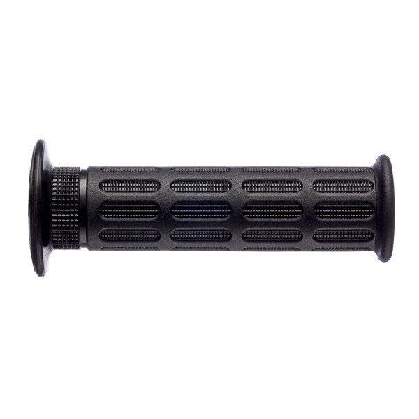 Ручки руля (комплект) HONDA style #3 22-25мм/125мм, открытые, цвет Черный