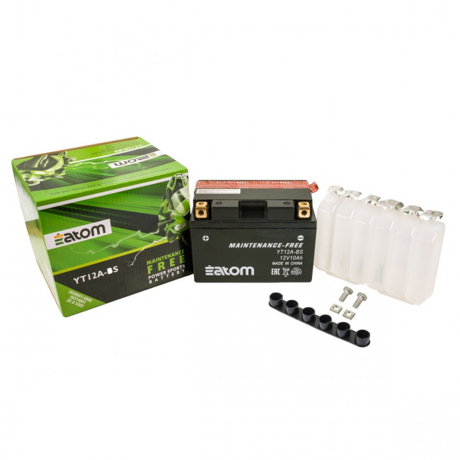 Мото аккумулятор YT12A-BS MF