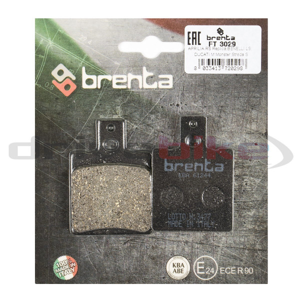 Тормозные колодки FT 3029 Organic