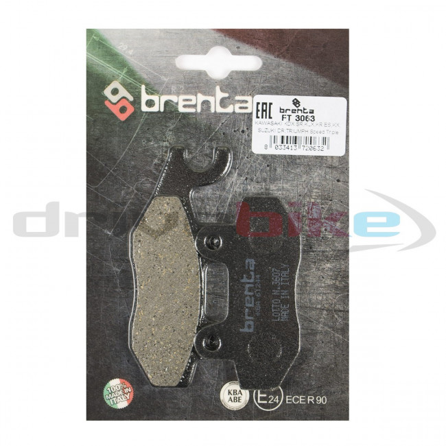 Тормозные колодки FT 3063 Organic