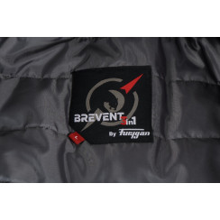 Мотокуртка Furygan BREVENT 3in1 текстиль, цвет Черный/Серый