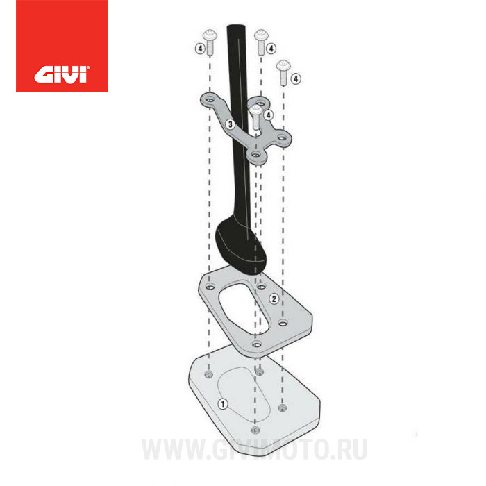 Расширитель подножки GIVI ES7711