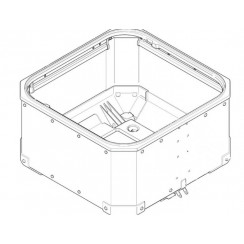 запчасть кофра серебристая GIVI ZOBK42AFM для арт. OBK42A