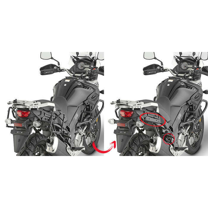 Крепеж боковых кофров GIVI PLR3112 Suzuki DL 650 V-Strom (17-21)