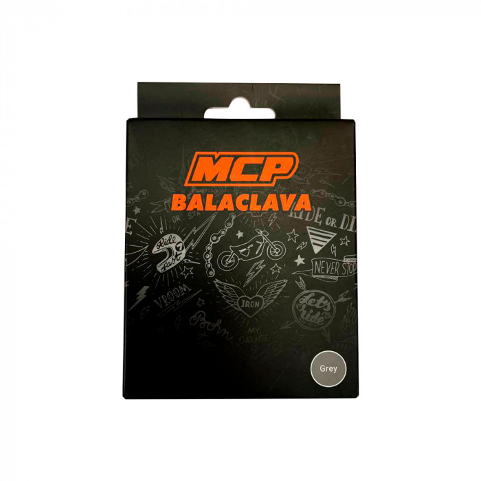 Подшлемник MCP Open silk 4, серый