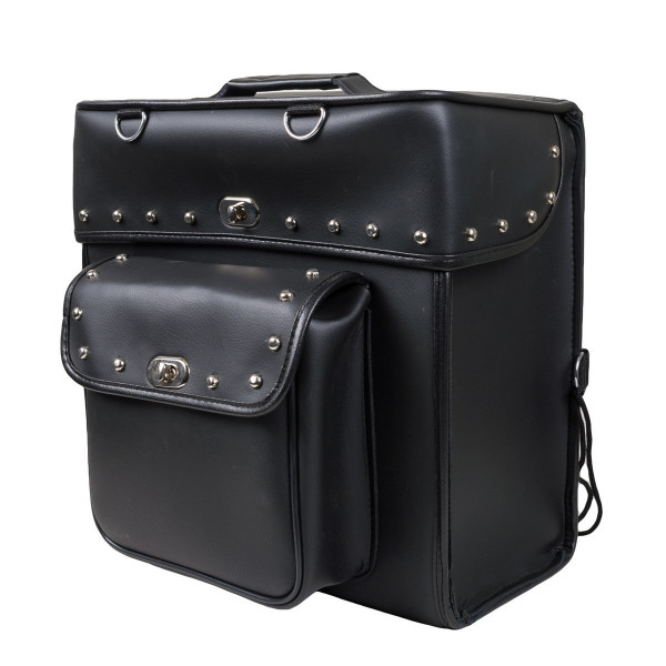 Кофр задний для мотоцикла PROUD TO RIDE SB619, цвет Черный