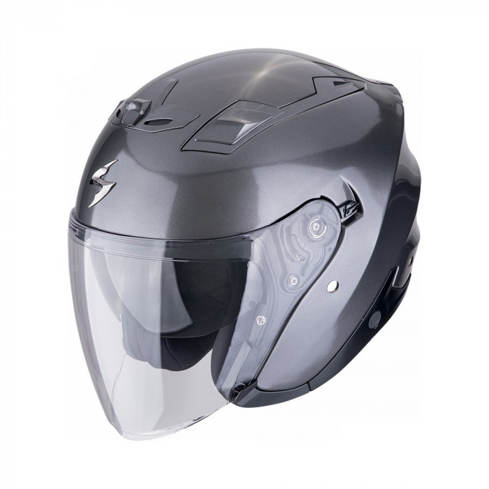 Мотошлем Scorpion EXO EXO-Z1 SOLID, цвет Серый Металлик, Размер S