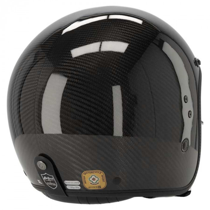 Мотошлем Scorpion EXO BELFAST EVO CARBON SOLID, цвет Карбон, Размер S