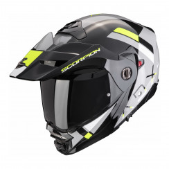 Мотошлем Scorpion EXO ADX-2 GALANE, цвет Серый/Черный/Желтый, Размер XL