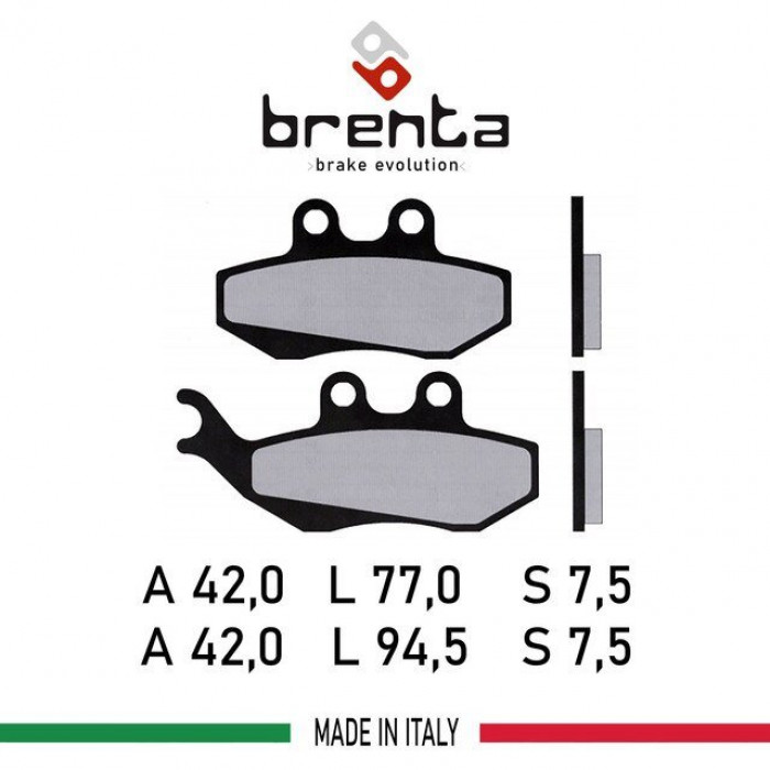 Тормозные колодки Brenta FT 3017 Organic