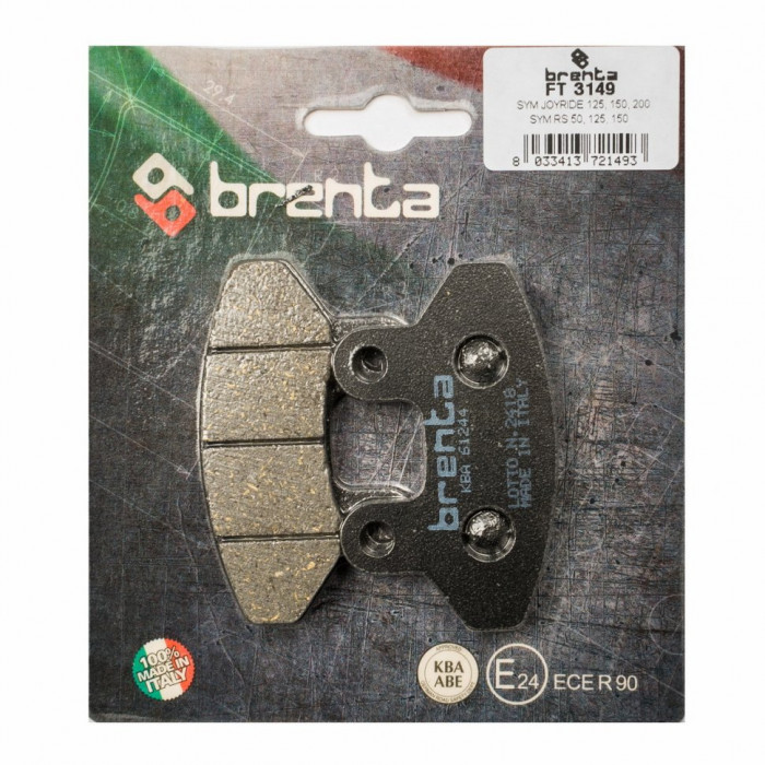 Тормозные колодки Brenta FT 3149 Organic