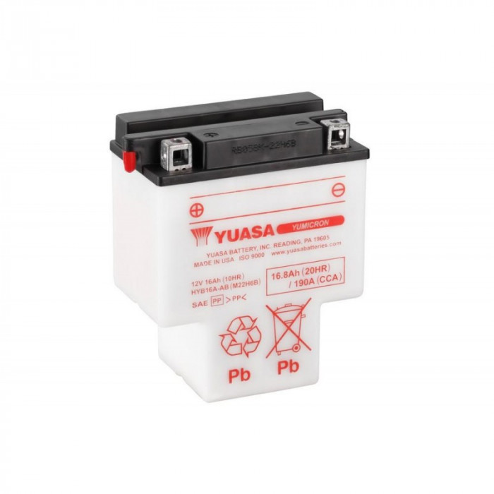 Мото аккумулятор YUASA HYB16A-AB HIGH PERFORMANCE