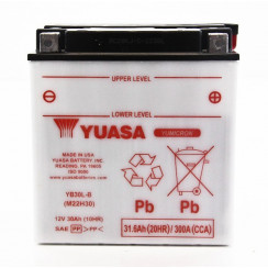 Мото аккумулятор YUASA YB30L-B