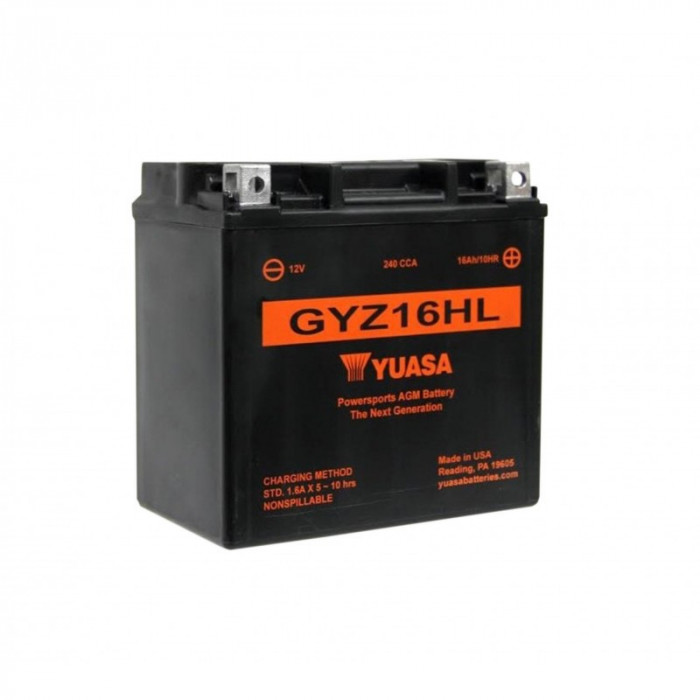 Мото аккумулятор YUASA GYZ16HL HIGH PERFORMANCE