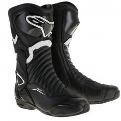 Мотоботы Alpinestars SMX-6 V2, черно-белый, размер 41