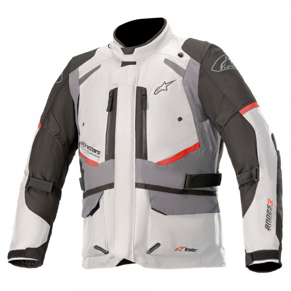 Мотокуртка Alpinestars ANDES v3 DRYSTAR JACKET, холодный серый-темно-серый, размер M