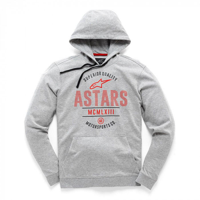 Толстовка Alpinestars CIVIL FLEECE, Тепло-серый, размер S