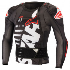 Защита тела Alpinestars SEQUENCE PROTECTION JACKET LONG SLEEVE, черно-бело-красный, размер L