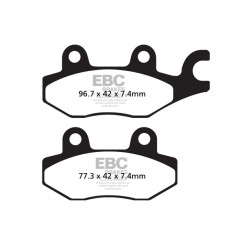 Тормозные колодки EBC FA165TT