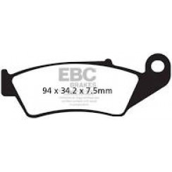 Тормозные колодки полусинтетические EBC FA161V