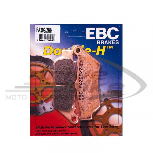 Тормозные колодки FA209/2HH DOUBLE H Sintered