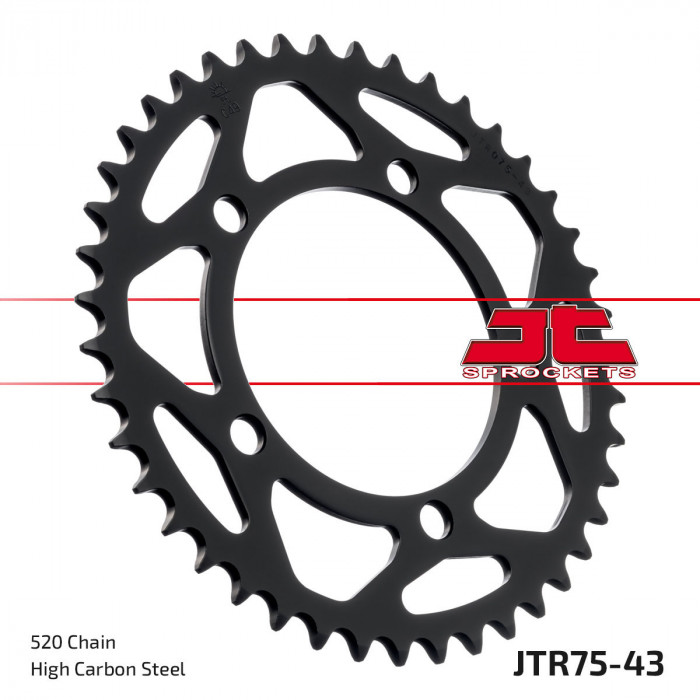Звезда цепного привода JT JTR75.43