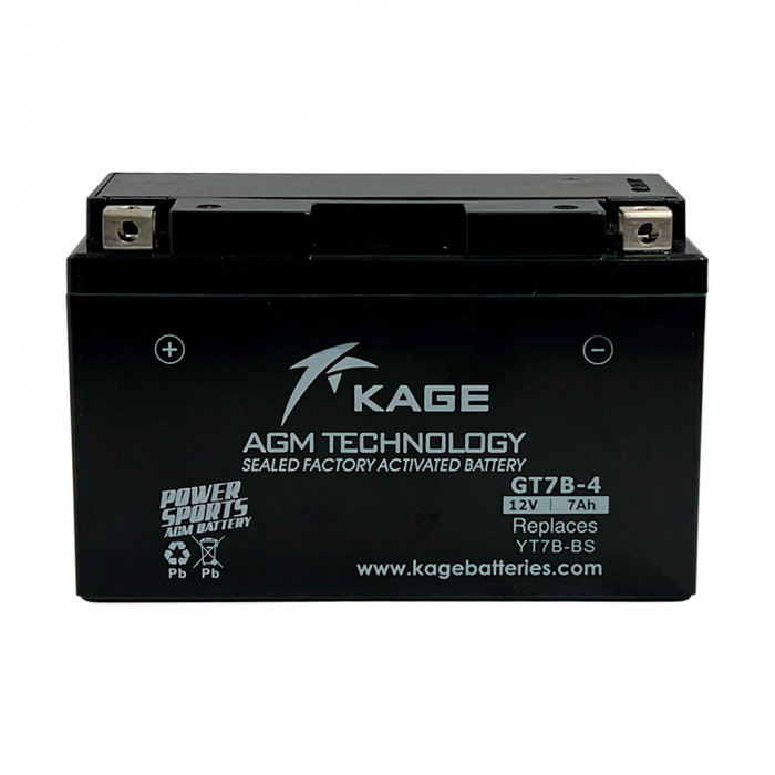 Аккумулятор KAGE YT7B-BS