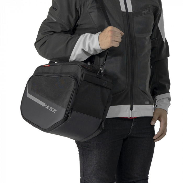 Багажная сумка LS2 FREEDOM 15L TUNNEL BAG, черный