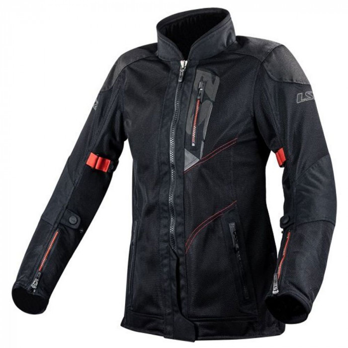 Мотокуртка женская LS2 ALBA LADY JACKET, черный, размер M