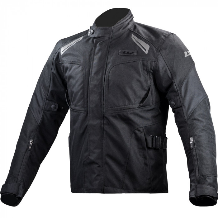 Мотокуртка мужская LS2 PHASE MAN JACKET, черный, размер M