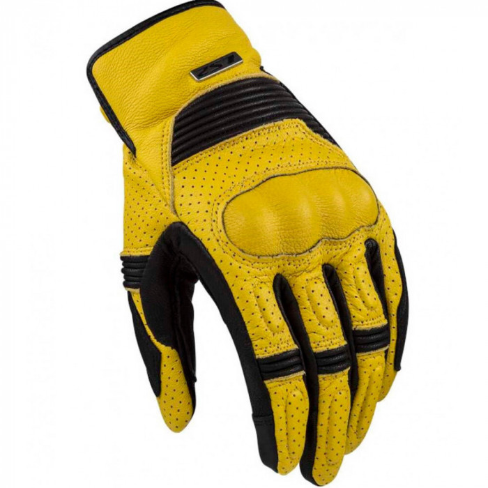 Мотоперчатки LS2 DUSTER MAN GLOVES, черно-желтый, размер 2XL