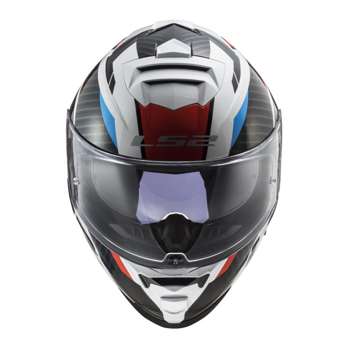 Мотошлем LS2 FF800 STORM II RACER, красно-синий, размер XL
