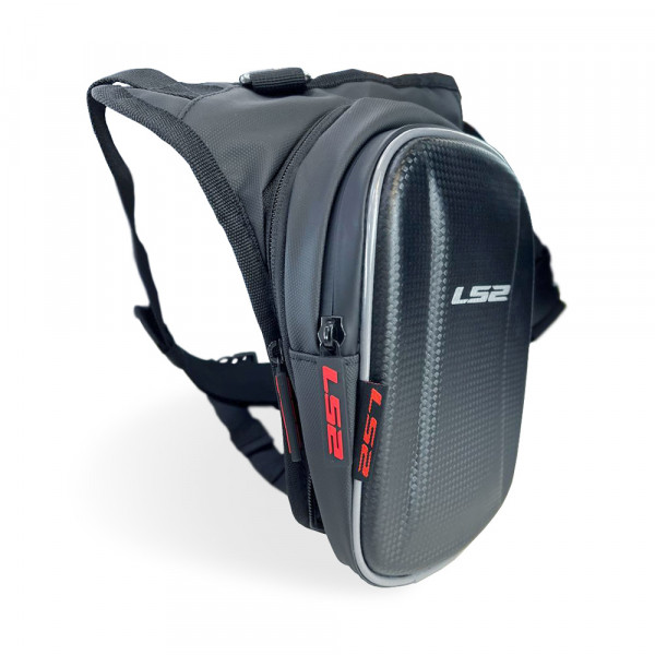 Сумка на бедро расцветки под карбон LS2 4, 5л, черный карбон
