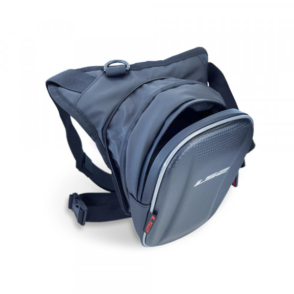 Сумка на бедро расцветки под карбон LS2 4, 5л, черный карбон