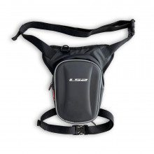Сумка на бедро расцветки под кожу LS2 4, 5л, черный
