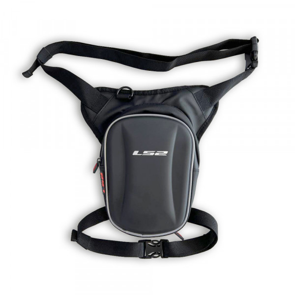Сумка на бедро расцветки под кожу LS2 4, 5л, черный