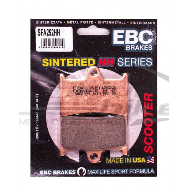 Тормозные колодки для скутера SFA252HH