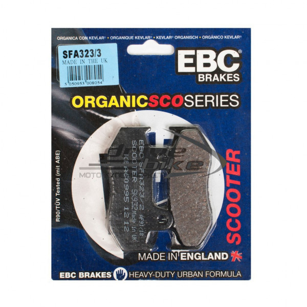 Тормозные колодки для скутера SFA323/3