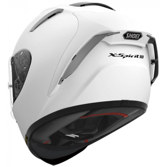 Мотошлем X-Spirit III PLAIN SHOEI белый глянец, белый, S