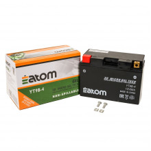 [ATOM] Мото аккумулятор YT9B-BS (YT9B-4) GEL гелевый