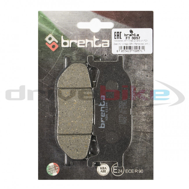 Тормозные колодки FT 3057 Organic