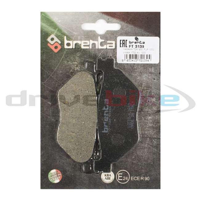 Тормозные колодки FT 3139 Organic