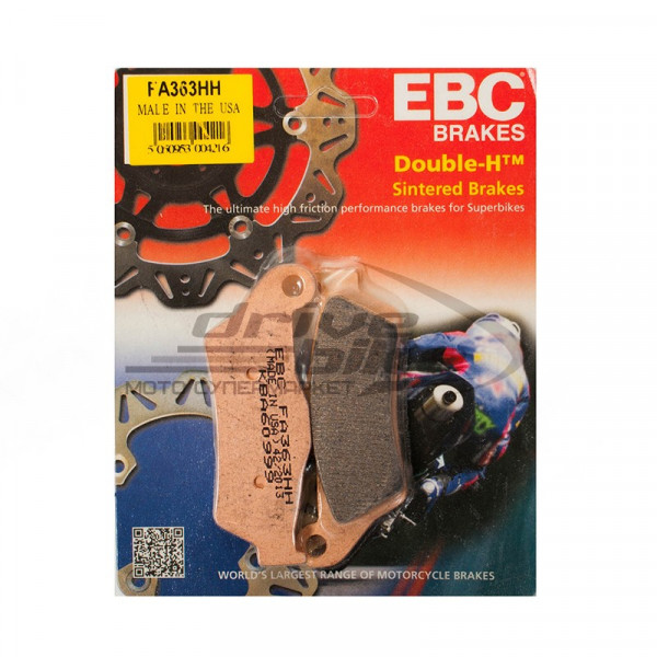 Тормозные колодки FA363HH DOUBLE H Sintered