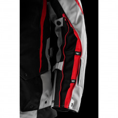 Мотокуртка Furygan MONTROC KEVLAR PRIMALOFT 3in1 текстиль, цвет Черный/Белый/Красный