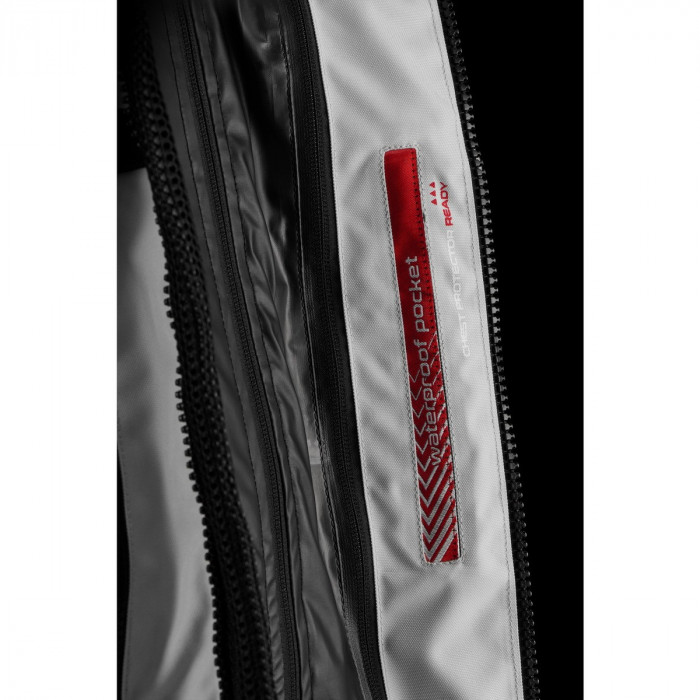 Мотокуртка Furygan MONTROC KEVLAR PRIMALOFT 3in1 текстиль, цвет Черный/Белый/Красный, Размер S