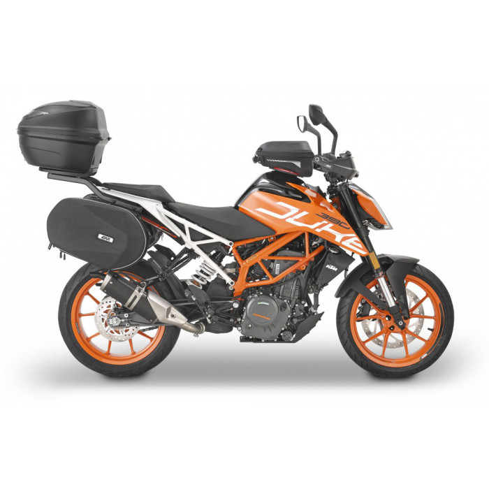 Крепеж боковых сумок GIVI TE7707 EASYLOCK KTM Duke 125/200/250/390 (2017–2023)