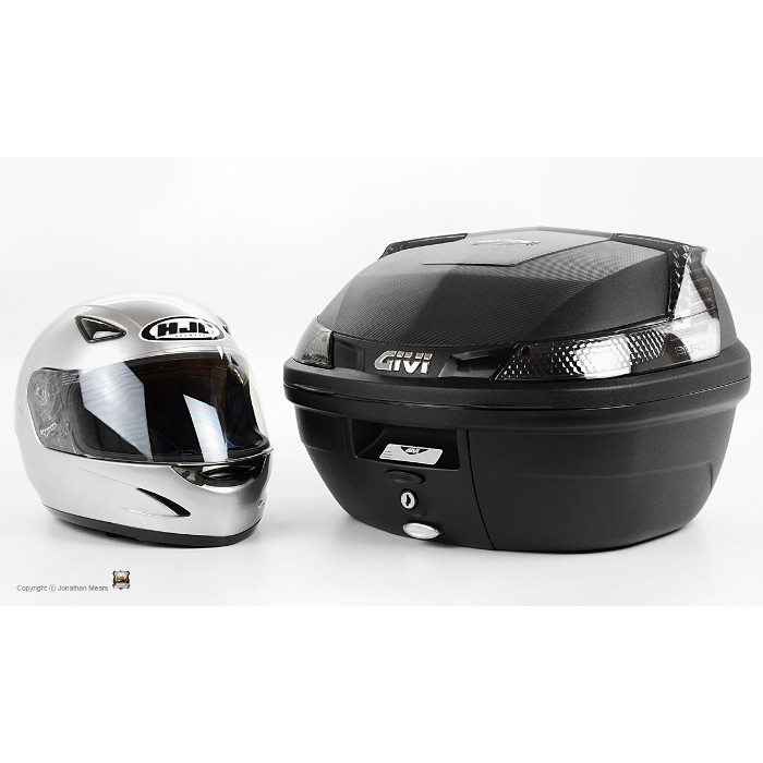 Кофр MONOLOCK л Givi - B37NT, чёрный, серебристый